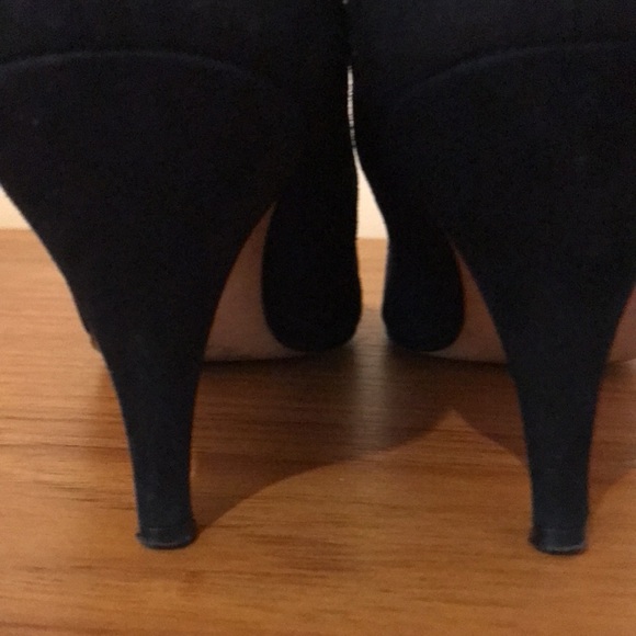 Vintage Bally black scalloped edge heels, super elegant, unsurpassed quality. - Picture 9 of 14